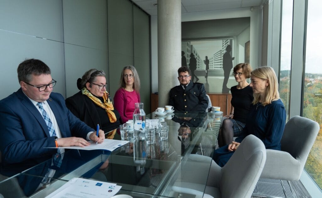 Zdjęcie ilustrujące spotkanie inicjatorów projektu